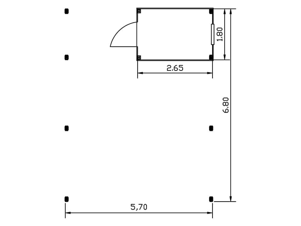 Pristresok-so-zadnou-pristavbou-pre-2-auta-570x680cm- podorys
